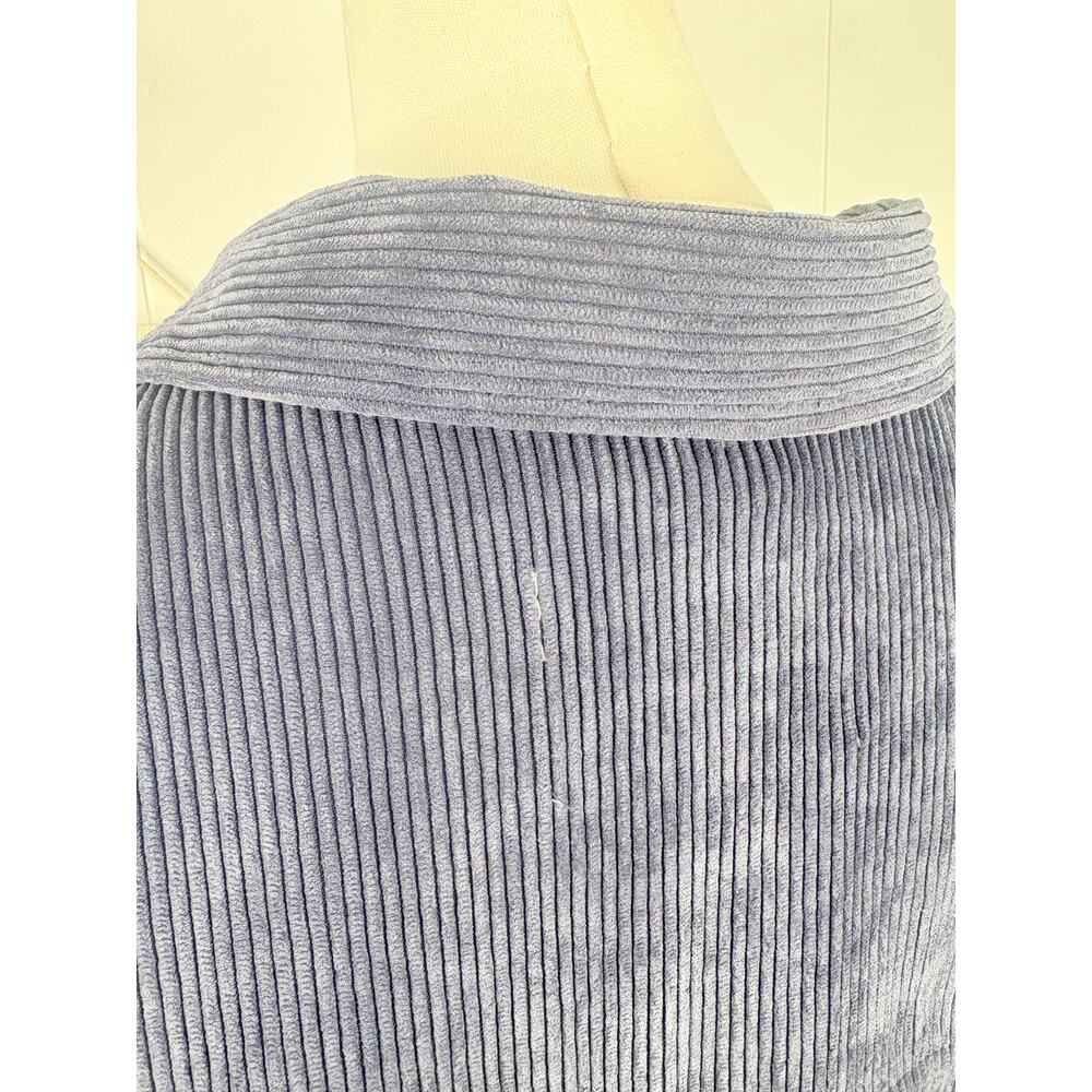 ✨2/$30✨Reserve Fairfax Oversized Corduroy Shacket Medium Blue Button Up - Picture 8 of 9